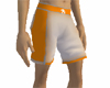wht orange surf shorts