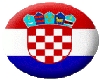 Croation flag button