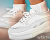White Sneakers Socks