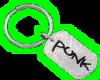 Punk keychain sticker
