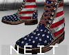 NT M 4th July Vtg Boots