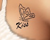 SL Butterfly Kiss Tattoo