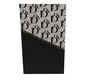 Black CD runner rug