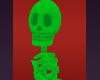 Animated RAVE Skeleton Halloween Costumes Funny LOL BONES Evil