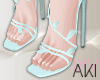 Aki Leaf Heels Cascade