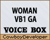 Woman Voice VB1GA