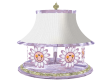 Lavender & Daisy Lamp