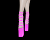 Pink Strappy heels