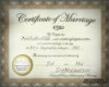 Marriage Certificate*Bad