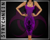 <9>Purple Pinup Dress