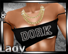 Dork Dub Top Black