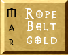 ~Mar Rope Belt F Gold