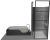Modern Shower & Bathtub