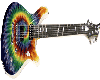 Tye Dyed Guitar