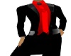 Black with red tux