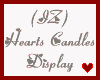 (IZ) Heart Candles Stand