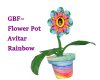 GBF~ Rainbow Flower Pot