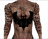 Big Bat Web Tattoo M