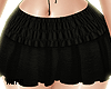 Black Y2k Pleat Skirt
