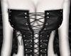 corset y2k Black