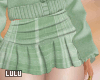 Lu| Pleated Skirt sage