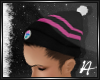 |H| Pink Dolphin Hat BLK