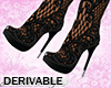 Lace Boots Black