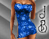 JB Blue Flowered Dress