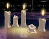 floor melting candles