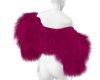 Rose Desire Fur Wrap