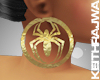 [KR] Spider Earrings