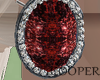 !A red diamond earrings