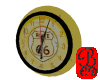 OldYellowedR66Clock