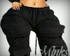 M! Black Cargos