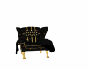 Black & Gld Chair 1