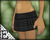 [E] Black Tartan Skirt