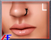 AF. Black Nose Ring L