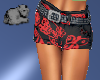 saya_red black pants