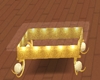 Gold Deco Coffee Table
