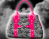 PZ::zebra diva purse