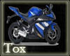 Blue motorbike pic