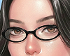 🤍Cutie Black Glasses