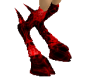 Black & Red Demon Legs