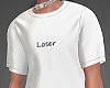 T-Shirt Loser White 2024