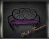 Black and Purple Bench