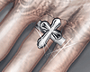 金 Cross Ring