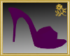Goldi Purple Spike Mules