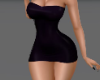 Plum Noir Cocktail Dress