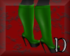 Zombie girl green boots