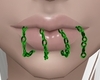 Piercing Lip Green